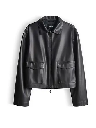 OPUS | Chaqueta en óptica de cuero JOSMICA |